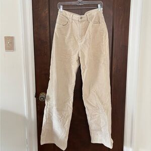 Universal Thread Beige Corduroy Pants
